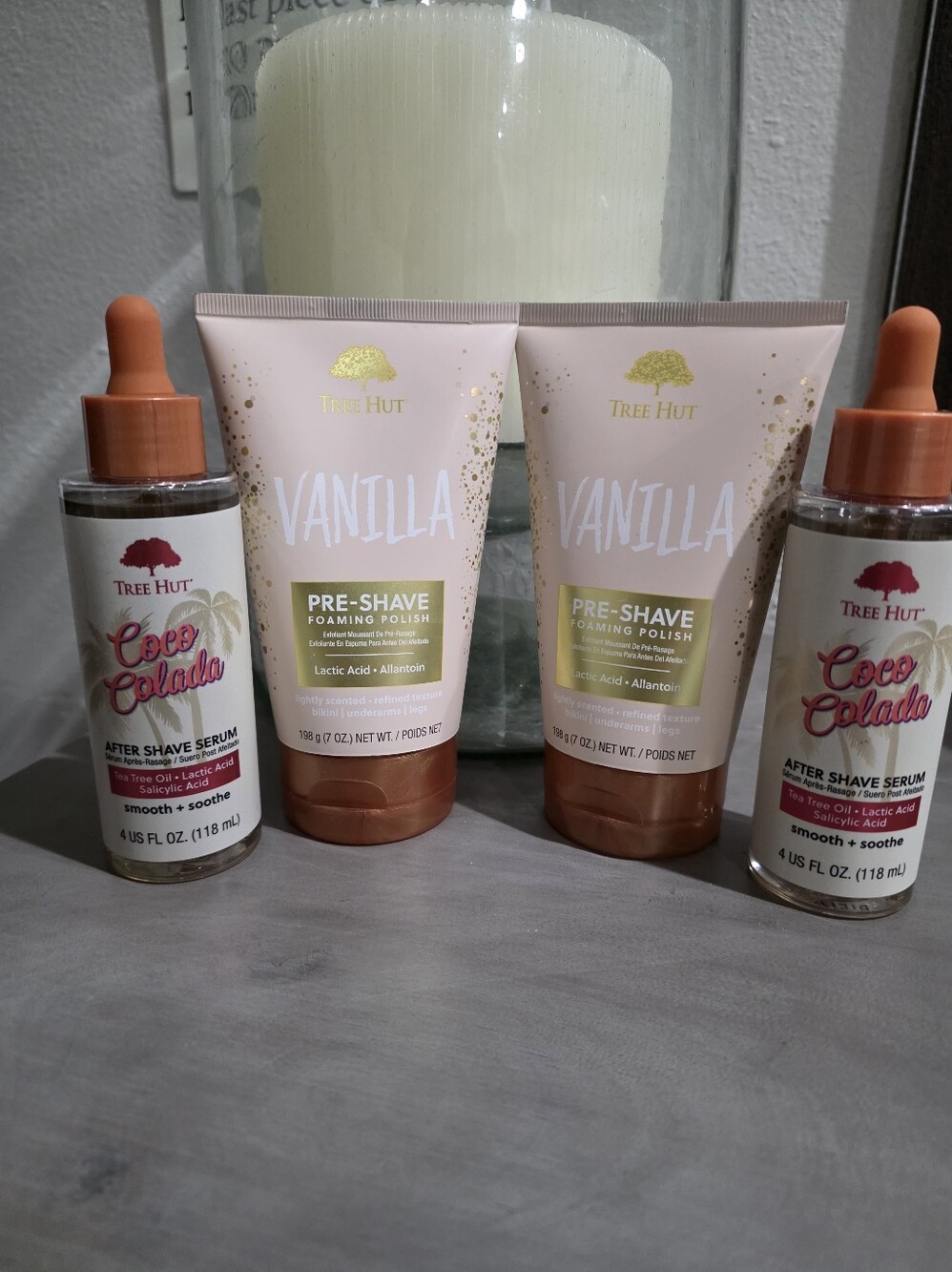 New Tree Hut Pre And After Shave Vanilla  Coco Colada
